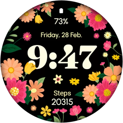 A02s watch face