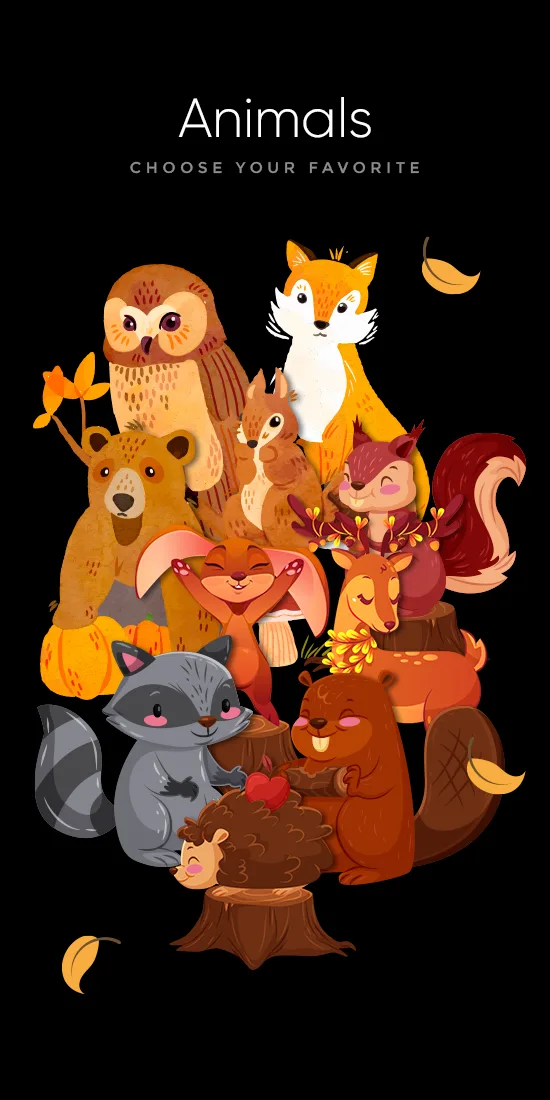Autumn Animals preview 5