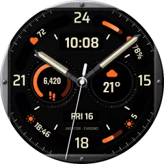 Aviator watch face