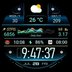 RE28 watch face