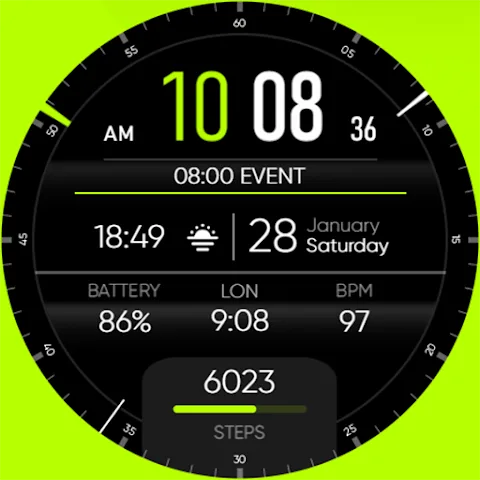 RE11 watch face