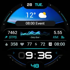 RE15 watch face