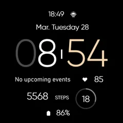 RE19 watch face