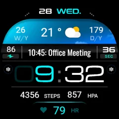 RE24 watch face