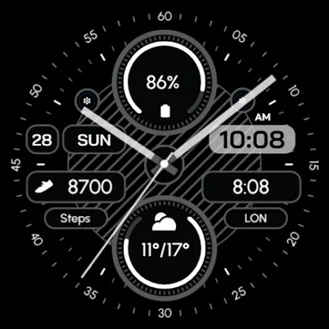 RE54 watch face