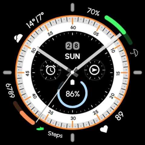 RE56 watch face