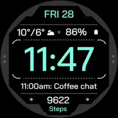 RE57 watch face