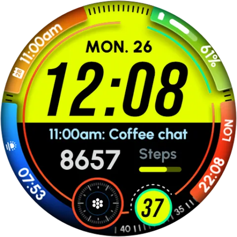 RE60 watch face