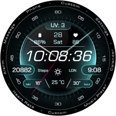 RE63 watch face