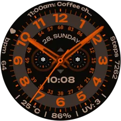 RE67 watch face