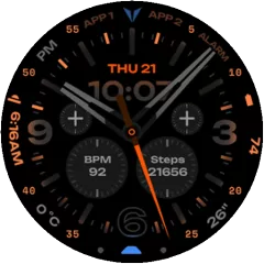 RE71 watch face